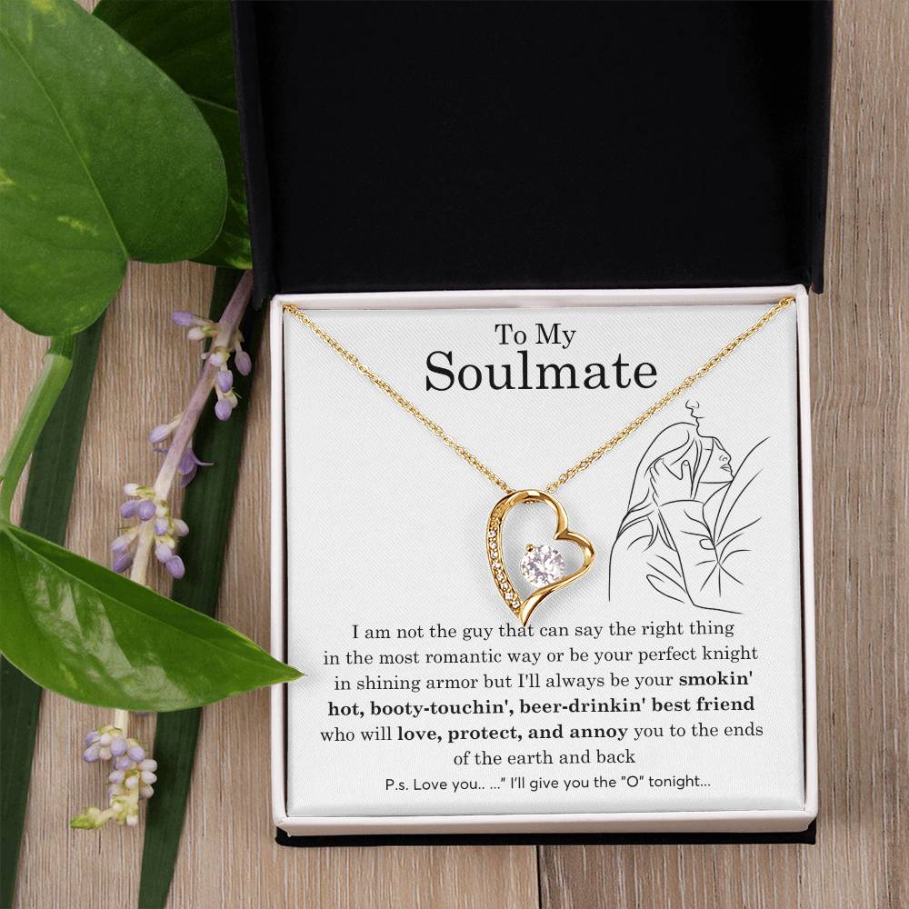 To My Soulmate, Gift For Soulmate , Gift For Wife,  Anniversary Gift , Top Gift For Women , Funny quote