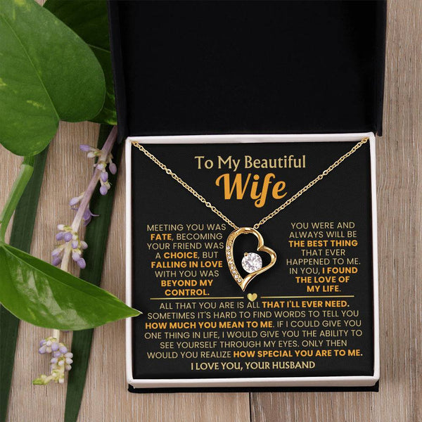 (Almost Gone) TO MY WIFE - Hard to find words to tell you how much you mean to me