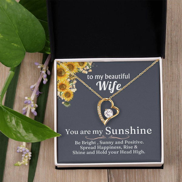 TO MY BEAUTIFUL WIFE - You are my Sunshine