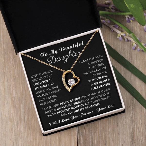 [Almost Sold Out] To My Beautiful Daughter, I will always carry you in my DREAMS, in my HEART & in my PRAYERS