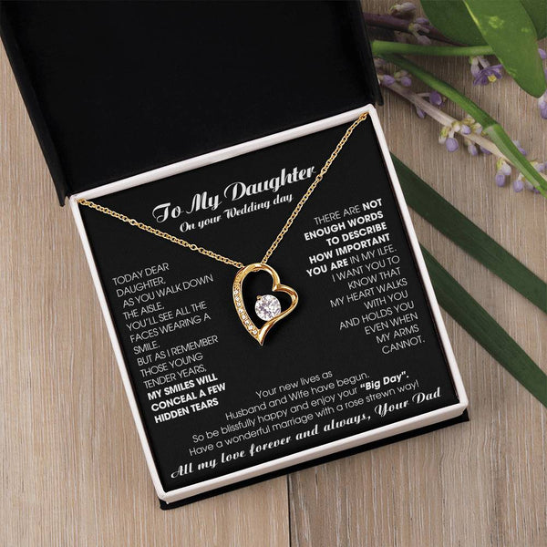 [Almost Sold Out] To My Daughter on Wedding Day - Be blissfully happy and enjoy your “Big Day"
