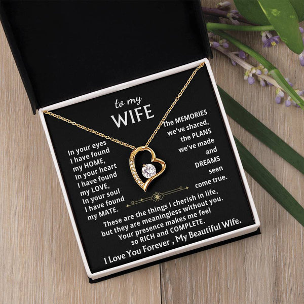 [ Forever Love ] To My Beloved Wife, Your presence makes me feel so rich and complete