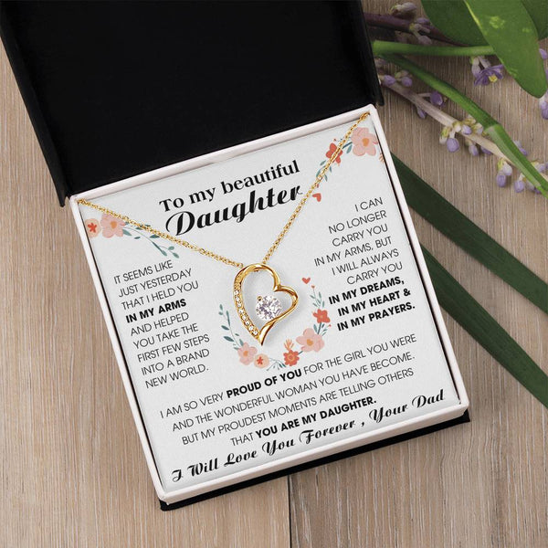 [ Only A Few Left ] To My Beautiful Daughter, I will always carry you in my DREAMS, in my HEART & in my PRAYERS [ Forever Love ]
