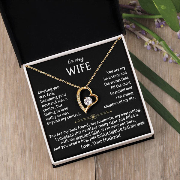 [Few left only] To My Wife - When You Need A Hug , Hold This Close To Feel My Love
