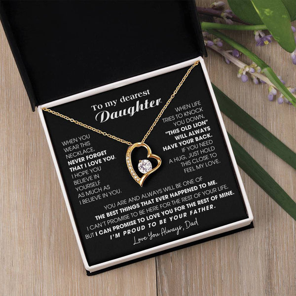 [Almost Sold Out] To My Dearest Daughter , If you need a hug, just hold this close to feel my love