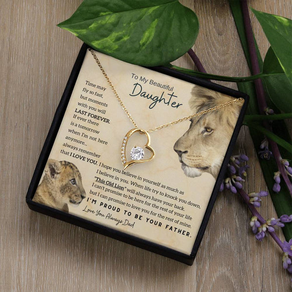 [Only a few left] To My Beautiful Daughter - Moments With You Will Last Forever