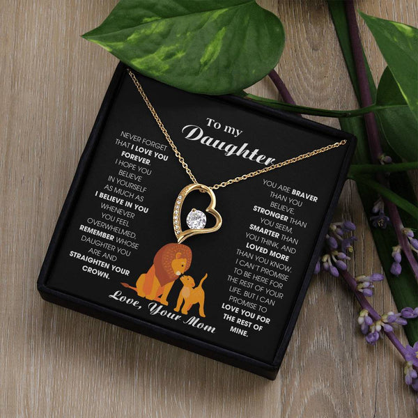 [ Few left only ] To My Daughter From Mom, Never Forget That I Love You Forever (Forever Love)