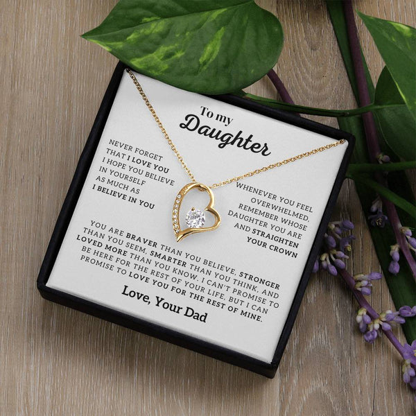 To My Daughter, Never Forget That I Love You