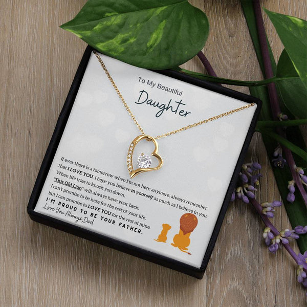 [Only a few left] To My Beautiful Daughter - Always remember that I LOVE YOU