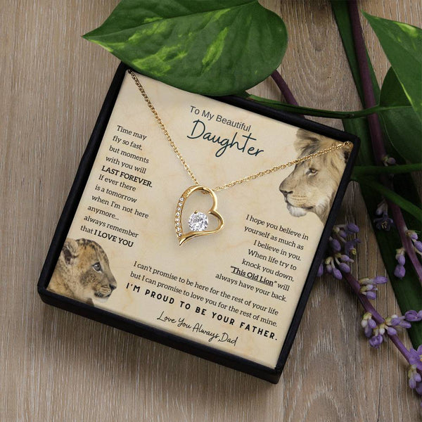 (Almost sold out) To My Beautiful Daughter - Moments With You Will Last Forever