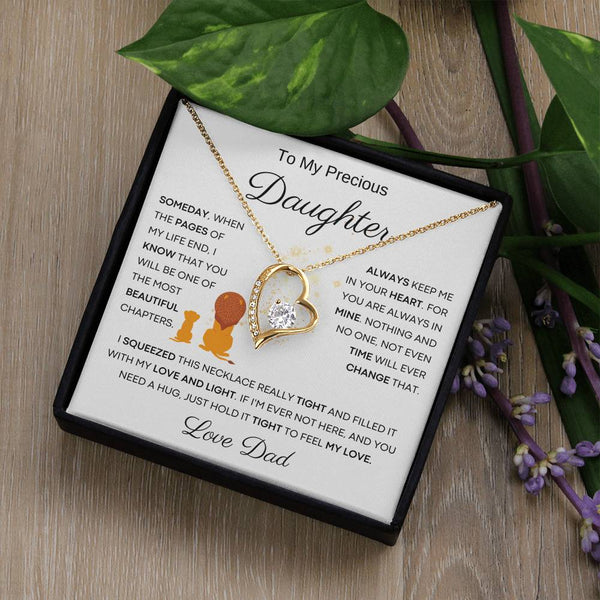 To My Precious Daughter From Dad - The Most Beautiful Chapters - Lion White