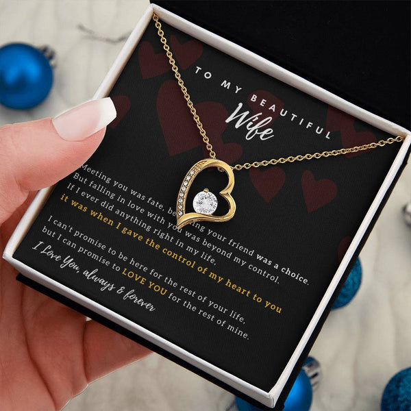 Gift For Wife, Wife Birthday Gift, Anniversary Gift For Wife, Wife Necklace , Destiny Love