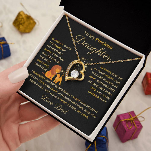 [ Few left only ] To My Precious Daughter From Dad - The Most Beautiful Chapters - Lion Black