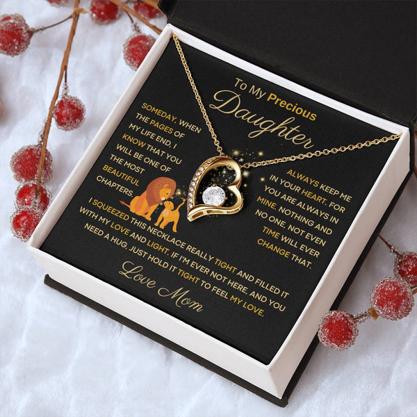 [ Few left only ] To My Precious Daughter From Mom - The Most Beautiful Chapters - Lion Black