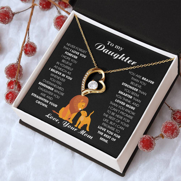 [ Few left only ] To My Daughter From Mom, Never Forget That I Love You Forever (Forever Love)