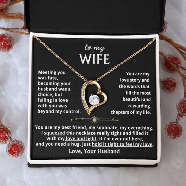 [Few left only] To My Wife - When You Need A Hug , Hold This Close To Feel My Love
