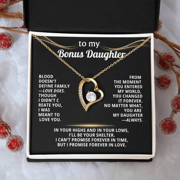 To My Bonus Daughter, Blood doesn’t define family—love does