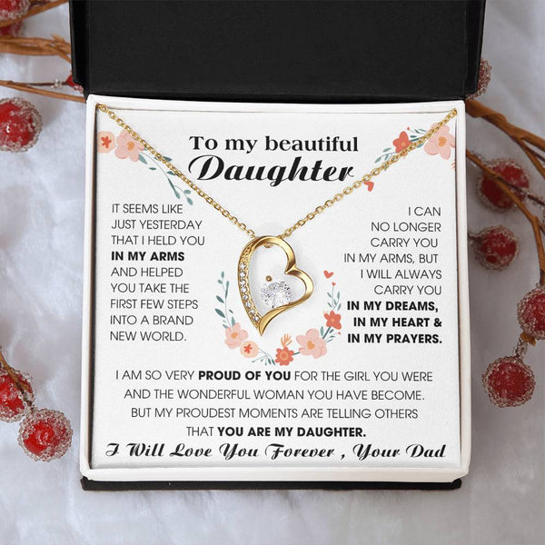 [ Only A Few Left ] To My Beautiful Daughter, I will always carry you in my DREAMS, in my HEART & in my PRAYERS [ Forever Love ]