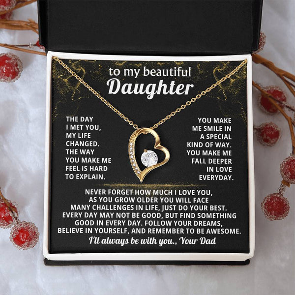 ( Almost gone ) TO MY BEAUTIFUL DAUGHTER, Follow your dreams, believe in yourself, and remember to be awesome