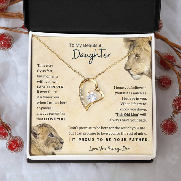 (Almost sold out) To My Beautiful Daughter - Moments With You Will Last Forever