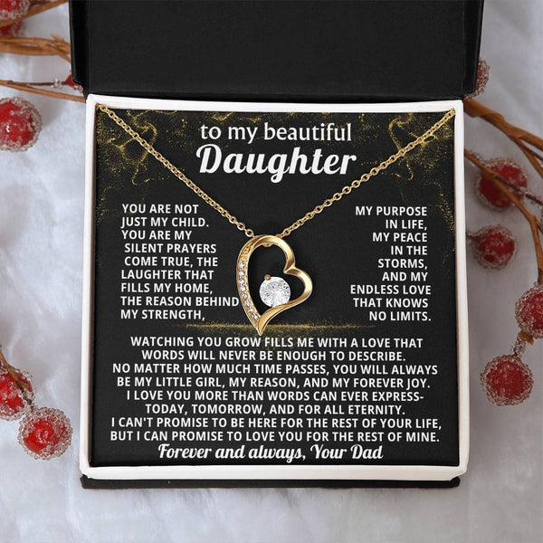 TO MY BEAUTIFUL DAUGHTER, You are my silent prayers come true