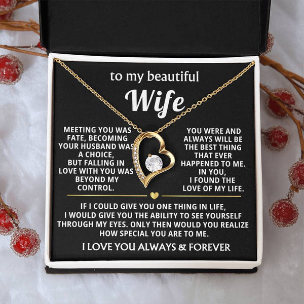 (Only a few left)  To My Beautiful Wife - I found the love of my life