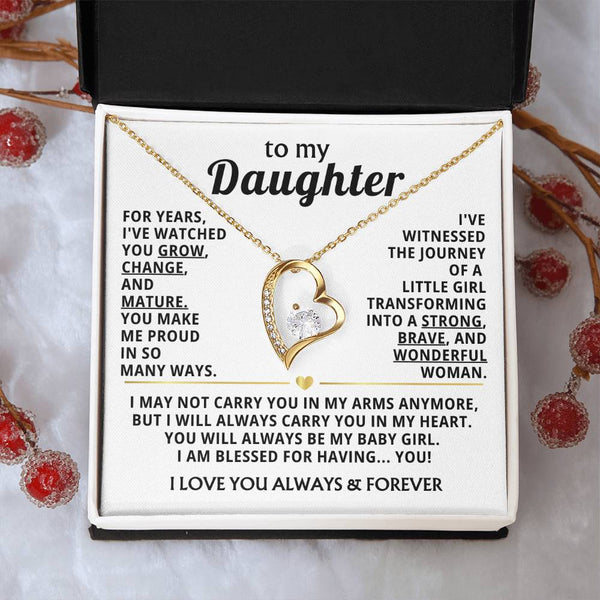 TO MY DAUGHTER - You grow, change, and mature