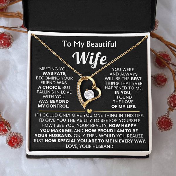 (Only a few left) TO MY BEAUTIFUL WIFE - I am to be your husband