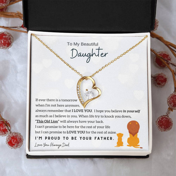 To My Beautiful Daughter - Always remember that I LOVE YOU