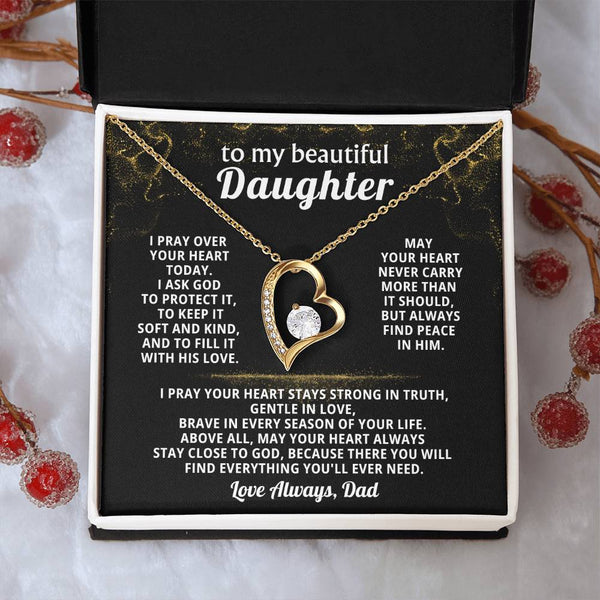 To my beautiful Daughter - I pray over your heart today