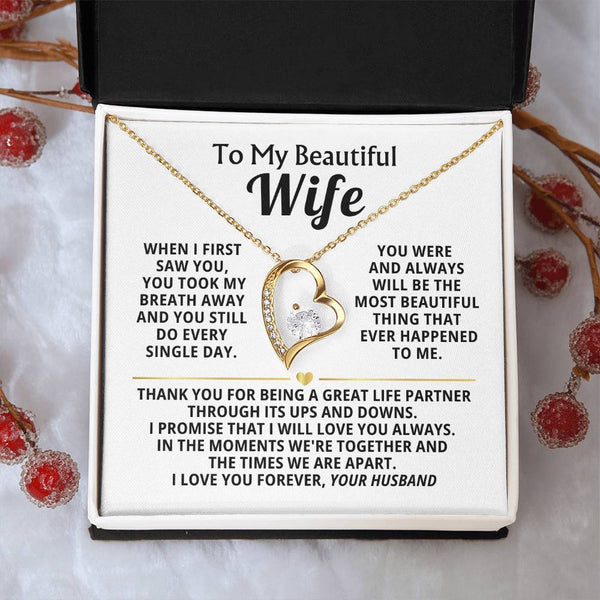 TO MY BEAUTIFUL WIFE - A great life partner through its ups and downs