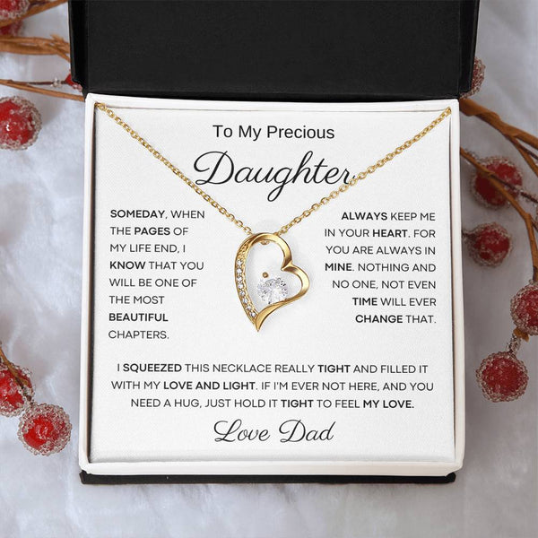 To My Precious Daughter From Dad - The Most Beautiful Chapters - Forever Love
