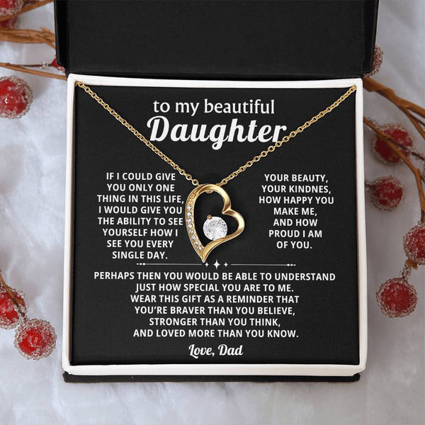 To My beautiful Daughter, how special you are to me