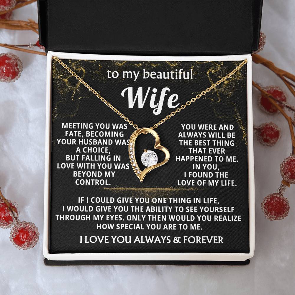 To My Beautiful Wife - I Love You Forever