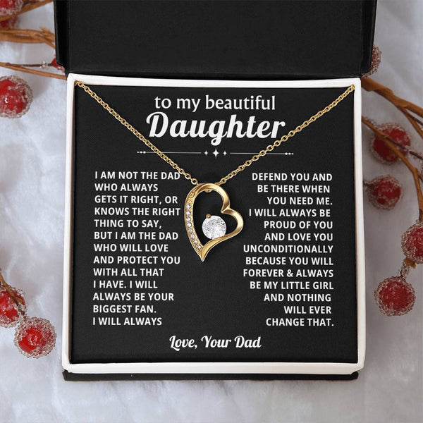 To my beautiful Daughter - I will always be proud of you