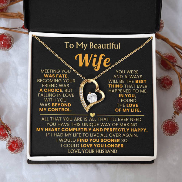 (Almost Gone) TO MY BEAUTIFUL WIFE - My heart completely and perfectly happy
