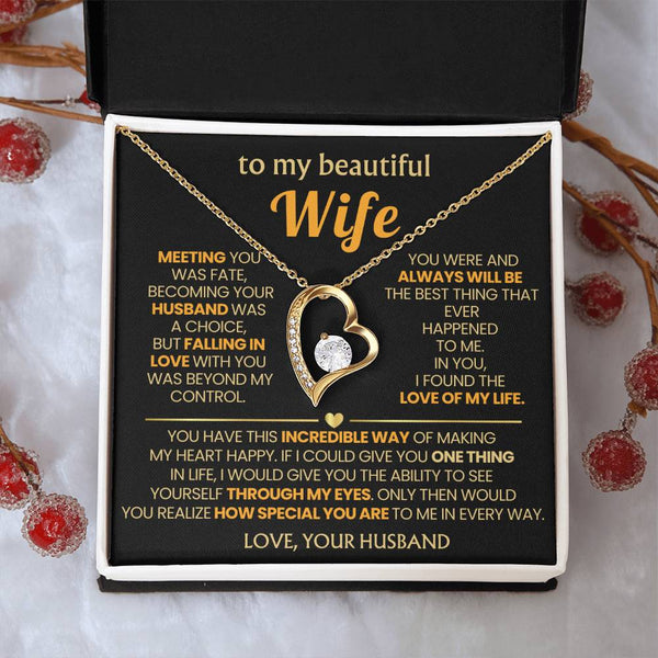 [ Forever Love ] TO MY BEAUTIFUL WIFE - You have this incredible way of making my heart happy
