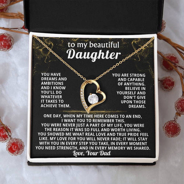 TO MY BEAUTIFUL DAUGHTER, You are strong and capable of anything