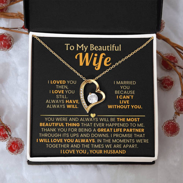 (Almost Gone) TO MY BEAUTIFUL WIFE - I loved you then, I love you still