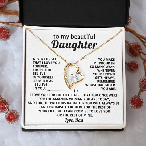 To My beautiful Daughter - THE PRECIOUS DAUGHTER YOU WILL ALWAYS BE (Almost Gone)