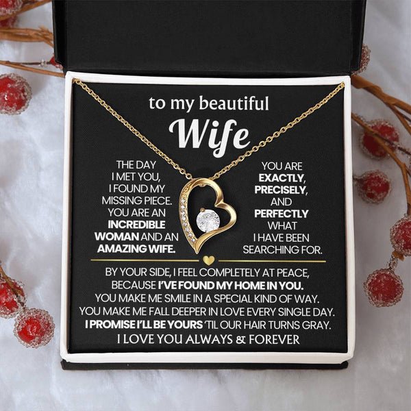 To My Beautiful Wife - I found my missing piece ( Forever Love )