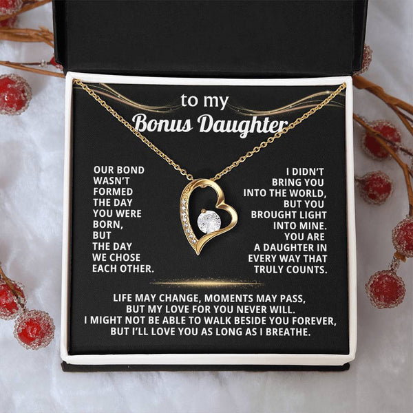 To My Bonus Daughter, You brought light into mine