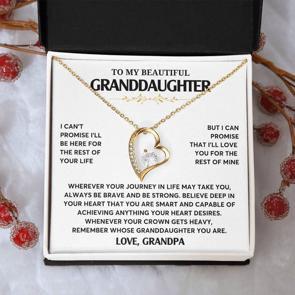 Granddaughter Gift Unusual Gift, Gifts For Granddaughter, To My Granddaughter Necklace, Girls Necklace