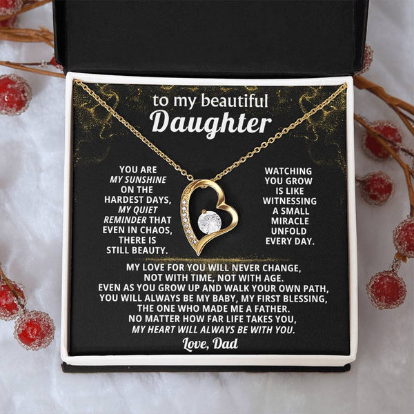TO MY BEAUTIFUL DAUGHTER, You are my quiet reminder that even in chaos