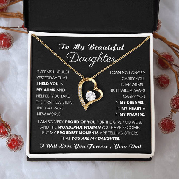 [Almost Sold Out] To My Beautiful Daughter, I will always carry you in my DREAMS, in my HEART & in my PRAYERS