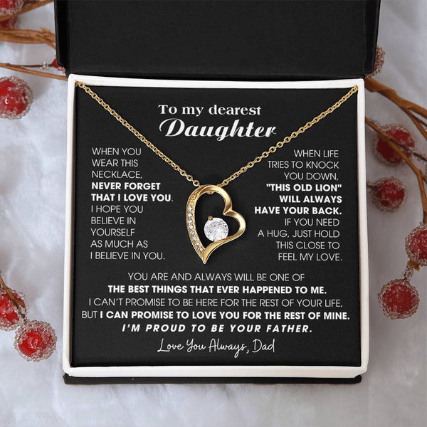 [Almost Sold Out] To My Dearest Daughter , If you need a hug, just hold this close to feel my love