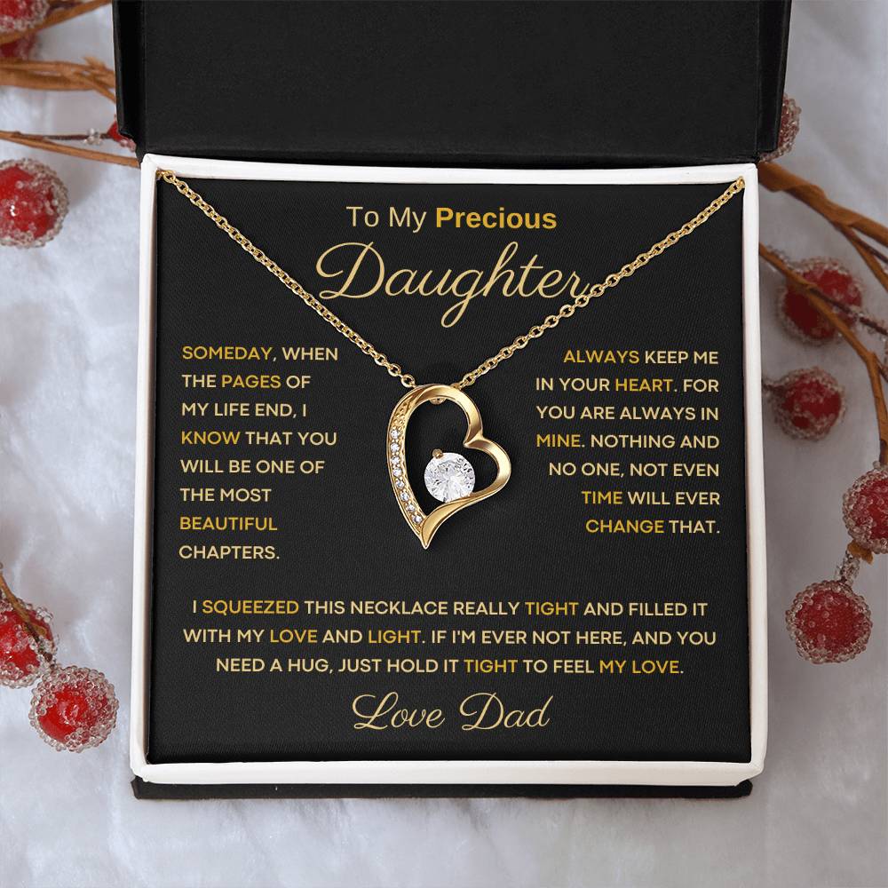 To My Precious Daughter From Dad - The Most Beautiful Chapters