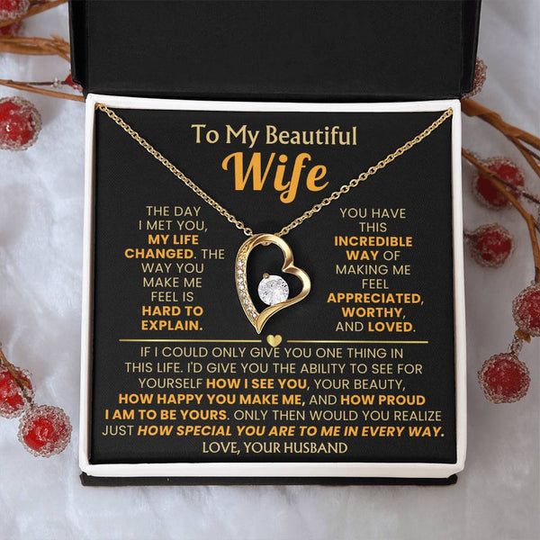 [Almost Sold Out] TO MY BEAUTIFUL WIFE - The day I met you, my life changed