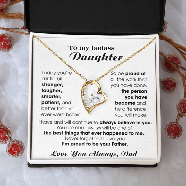 [Almost Sold Out] To My Badass Daughter, I'm proud to be your Father