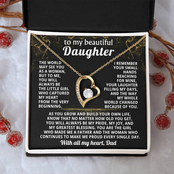 TO MY BEAUTIFUL DAUGHTER,The way my whole world changed because of you